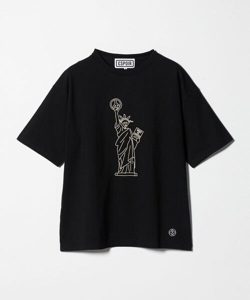 tシャツ 「ESPOIR」Skull Liberty Tシャツ メンズ : ZOZOTOWN Yahoo!店