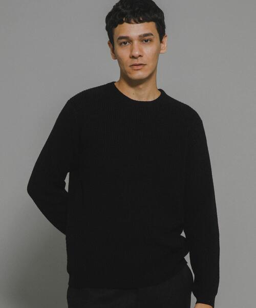 「URBAN RESEARCH Sonny Label」 長袖ニット MEDIUM アイボリー メンズ_画像2