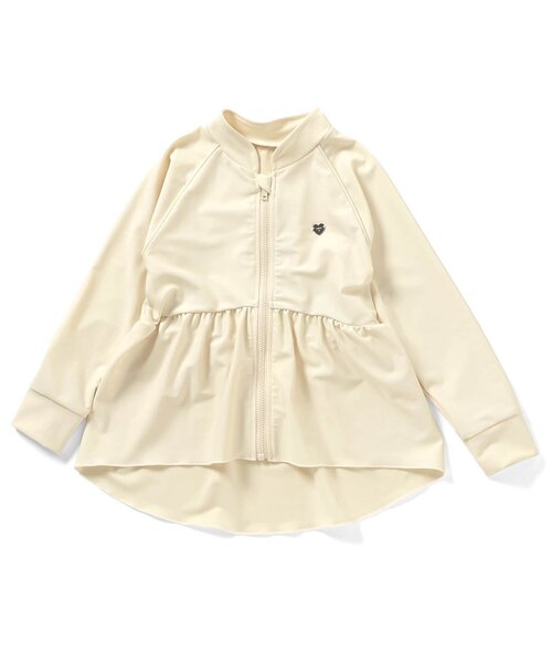 ラッシュガード 「UVカット」フリルラッシュガード キッズ 子供 女の子 | BREEZE | 10