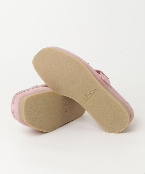 「Clarks」 シューズ UK5.5 ピンク レディース