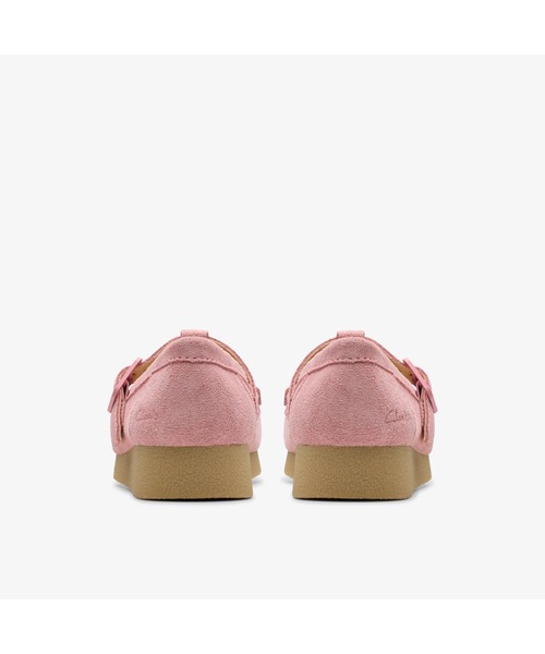 「Clarks」 シューズ UK5.5 ピンク レディース