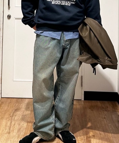 refomed edwin バギーデニム EDWIN（エドウィン） ジーンズ 「EDWIN」WIDE BAGGY バギーデニム