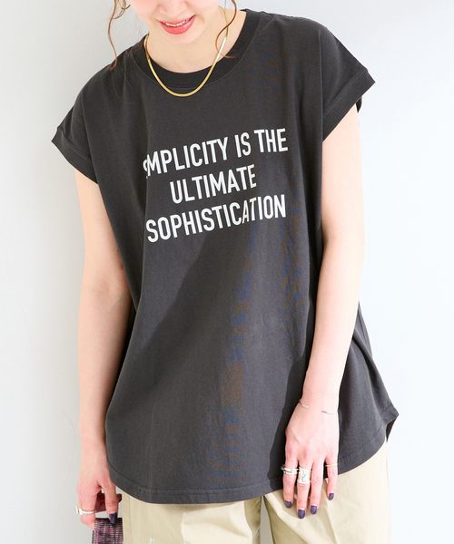 B.C STOCK（ベーセーストック） tシャツ 手洗い可 / アソートフレンチ