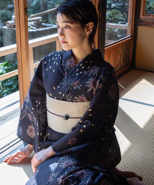 浴衣 注染浴衣2点セット レディース : ZOZOTOWN Yahoo!店 - 通販