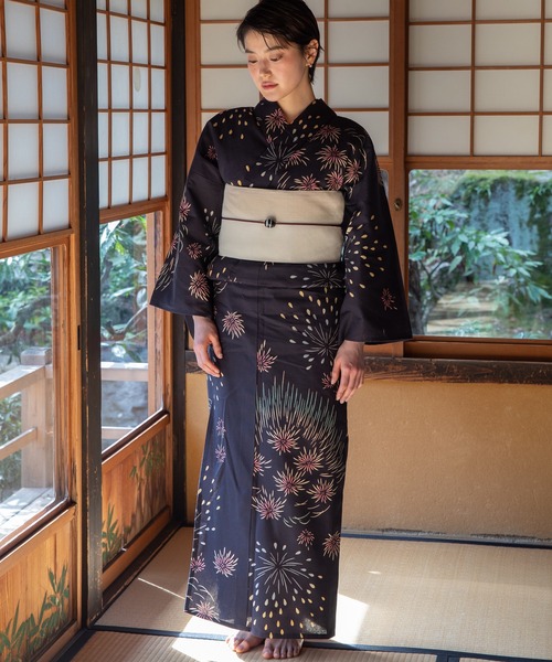 浴衣 注染浴衣2点セット レディース : ZOZOTOWN Yahoo!店 - 通販