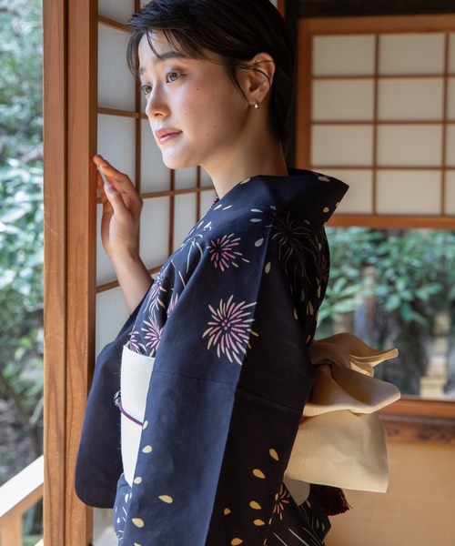 浴衣 注染浴衣2点セット レディース : ZOZOTOWN Yahoo!店 - 通販