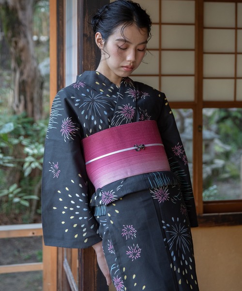 浴衣 注染浴衣2点セット レディース : ZOZOTOWN Yahoo!店 - 通販