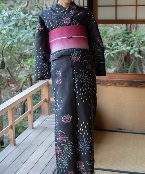 浴衣 注染浴衣2点セット レディース : ZOZOTOWN Yahoo!店 - 通販