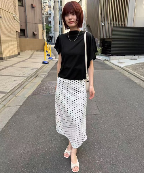 ロング スカート ドットタイトロングスカート : ZOZOTOWN Yahoo!店