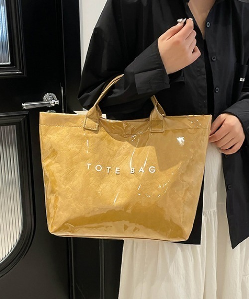 トートバッグ クリア クリアPVCトートバッグ レディース : ZOZOTOWN