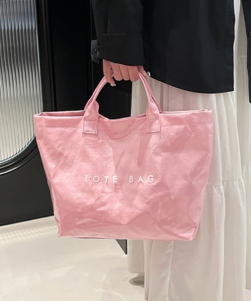 トートバッグ クリア クリアPVCトートバッグ レディース : ZOZOTOWN