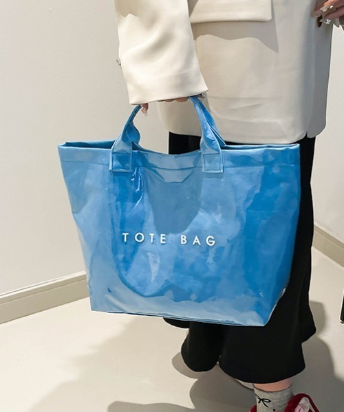 トートバッグ クリアPVCトートバッグ レディース : ZOZOTOWN Yahoo!店