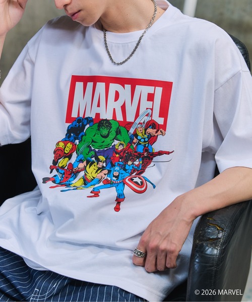 MARVEL（マーベル） tシャツ 」 Assembly Tee / アセンブリ / Black