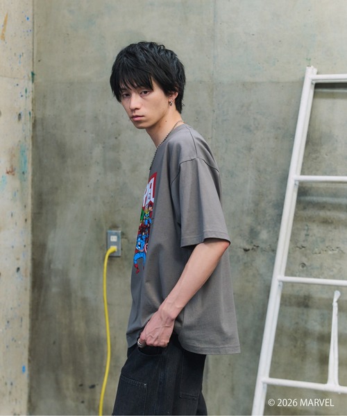 MARVEL（マーベル） tシャツ 」 Assembly Tee / アセンブリ / Black