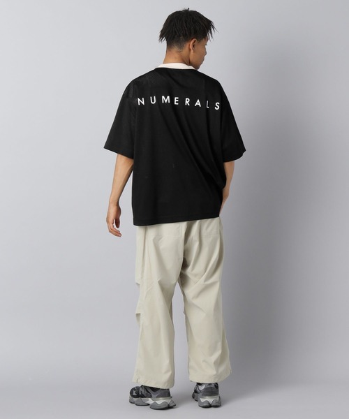 「NUMERALS」 半袖Tシャツ MEDIUM ホワイト メンズ_画像4