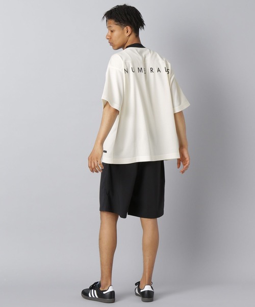 「NUMERALS」 半袖Tシャツ MEDIUM ホワイト メンズ_画像5