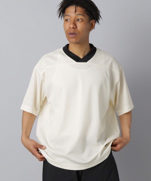 「NUMERALS」 半袖Tシャツ MEDIUM ホワイト メンズ_画像7