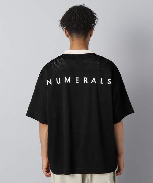 「NUMERALS」 半袖Tシャツ MEDIUM ホワイト メンズ_画像10