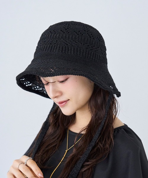 「mil」 帽子 ONE SIZE オフホワイト レディース_画像5