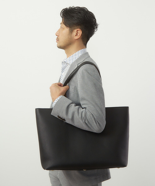 「MEN'S MELROSE」 トートバッグ 9 ブラック メンズ_画像7