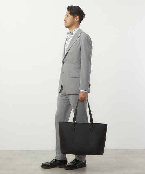 「MEN'S MELROSE」 トートバッグ 9 ブラック メンズ_画像8