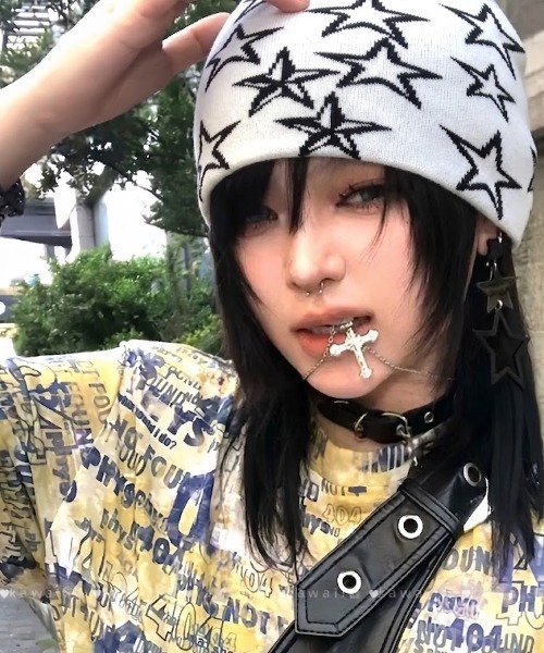always ニット帽 ビーニー 星柄 ニット帽 ニットキャップ レディース 星柄 スター総柄 ルーズ ニット