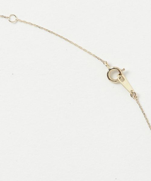 ネックレス ダイヤモンド ムーン ネックレス | K10YG レディースの画像