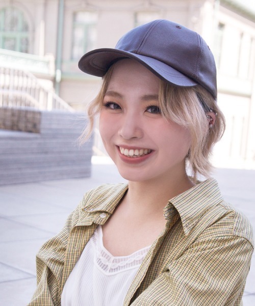 Ruben キャップ 帽子 FAUX LEATHER CAP/フェイクレザー メンズ