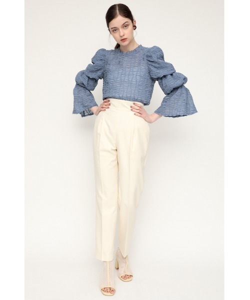 パンツ スラックス HW TAPERED PEG PT ハイウエスト テーパード ベグ パンツ