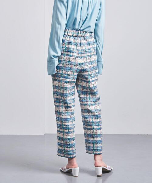パンツ <UNITED ARROWS>ツイード イージーパンツ G04