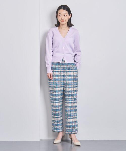 パンツ <UNITED ARROWS>ツイード イージーパンツ G07