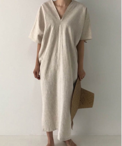 リネン　ワンピース ワンピース リネン混ワンピース : ZOZOTOWN Yahoo!店 - 通販