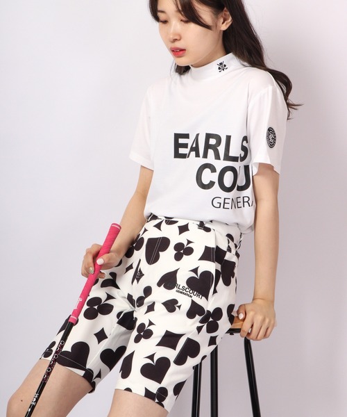 FUNALIVE パンツ GENERATION LINE トランプ柄ショートパンツ