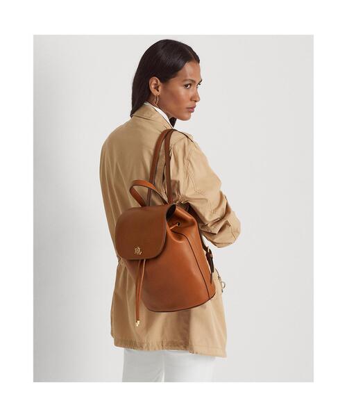 上質レザー☆RALPH LAUREN☆【ウィニー】ミディアムバックパック Leather Medium Winny Backpack