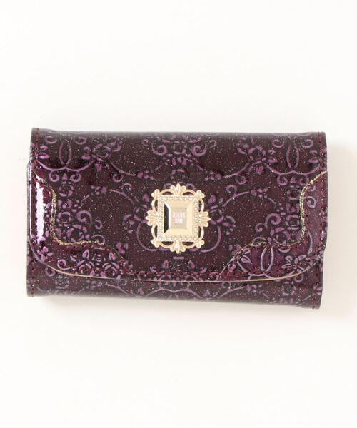 ANNA SUI ルーミーキーケース ANNA SUI アナスイ ANNASUI キーケース 鍵入れ ルーミー 型押し