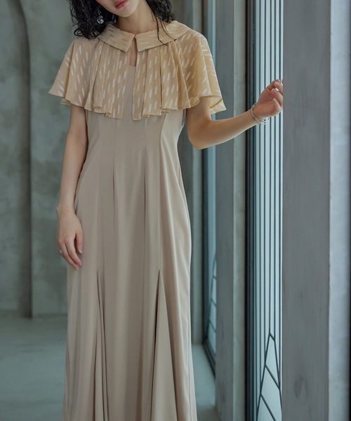 niana ドレス ケープセットマーメイドドレス : ZOZOTOWN Yahoo