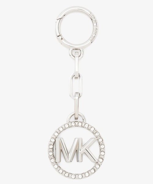 ギフトに最適☆Michael Kors MKサークル パヴェ キーチャーム MICHAEL KORS キーホルダー MKサークル パヴェ キーチャーム