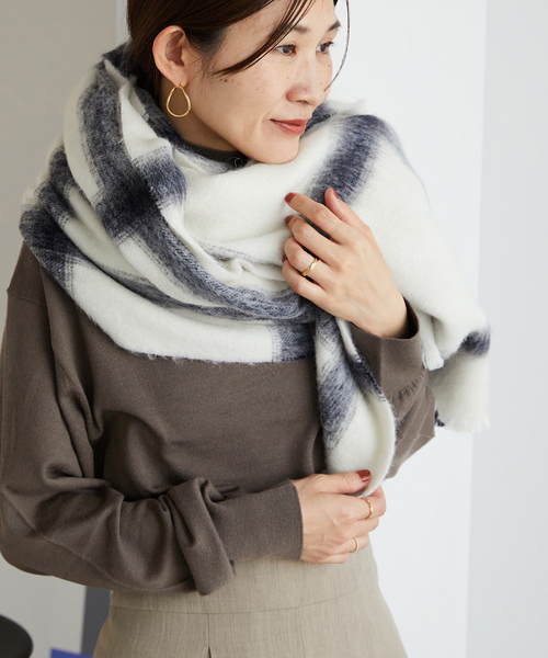 VERMEIL par iena（ヴェルメイユパーイエナ） マフラー 「ASAUCE MELER