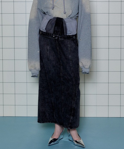 MAISON SPECIAL ワンピース 2way Denim One-piece Dress/2WAY