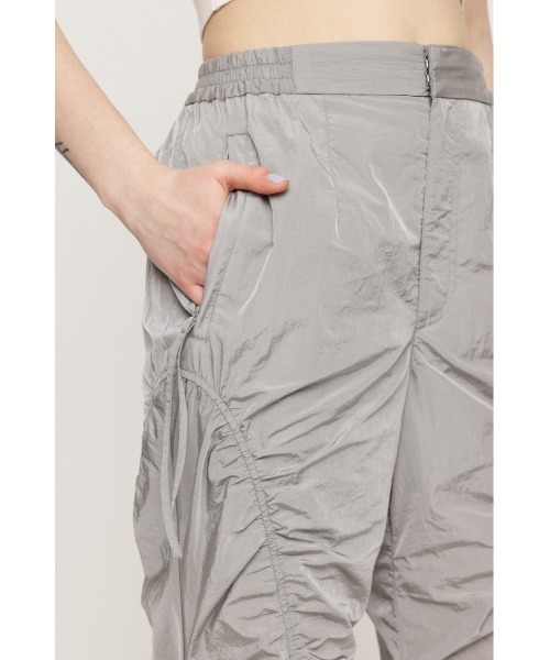 SLY スラックス パンツ ASYMMETRY GATHER PT アシンメトリー