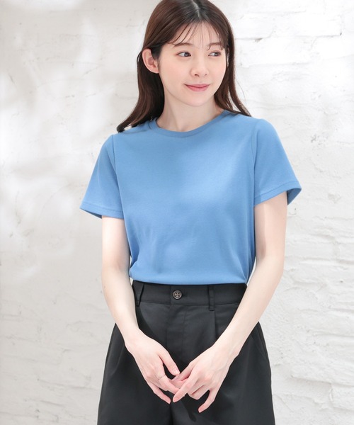 Honeys tシャツ コンパクトショート丈クロップド丈Tシャツ