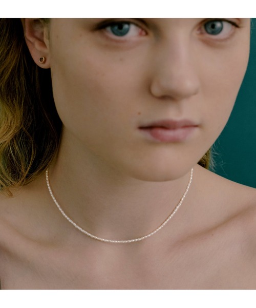 les bonbon（ルボンボン） ネックレス 「les bonbon」blanc pearl