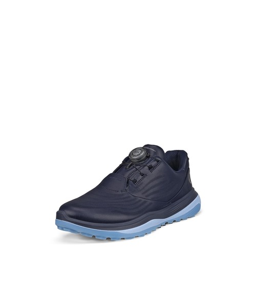 ecco/エコー 防水ゴルフシューズ【ネイビー/25.0ｃｍ】新品！ ecco（エコー） ゴルフシューズ 撥水 防水 スニーカー 撥水ゴルフ