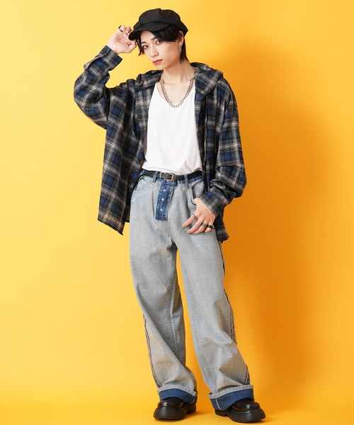 own garment product/ ヘリンボーン キャスケット own garment product/ ヘリンボーン キャスケット
