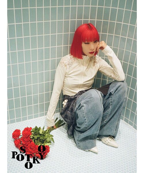 jouetie tシャツ 「Something ×PosTokyo」Race Combination Body