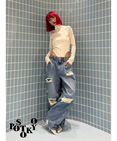 jouetie tシャツ 「Something ×PosTokyo」Race Combination Body