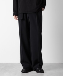 スラックス PE ストレッチダブルクロス ベルテッドトラウザーズ / PE STRETCH DOUBLE CLOTH BELTED TROUSERS｜ZOZOTOWN Yahoo!店