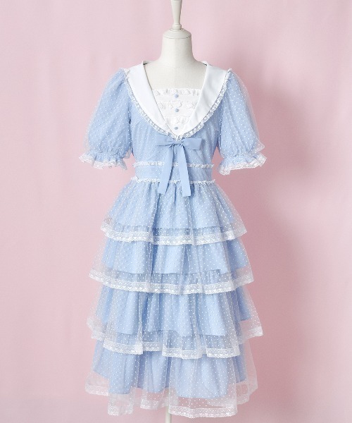 メルフィーメモリー　Sailor Doll ワンピース／ Lolime Lolime by mellfy memory ワンピース Sailor Doll : ZOZOTOWN