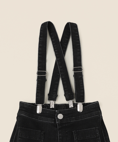 Twin collective JANE JEAN BLACK ワイドフレア IENA ENFANT パンツ 「TWIN COLLECTIVE/ツインコレクティブ