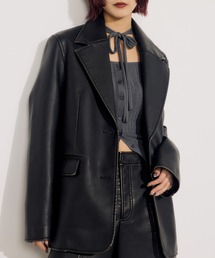 ジャケット・アウター Vintage belted tailored jacket SLY ジャケット テーラードジャケット VINTAGE F/LEATHER
